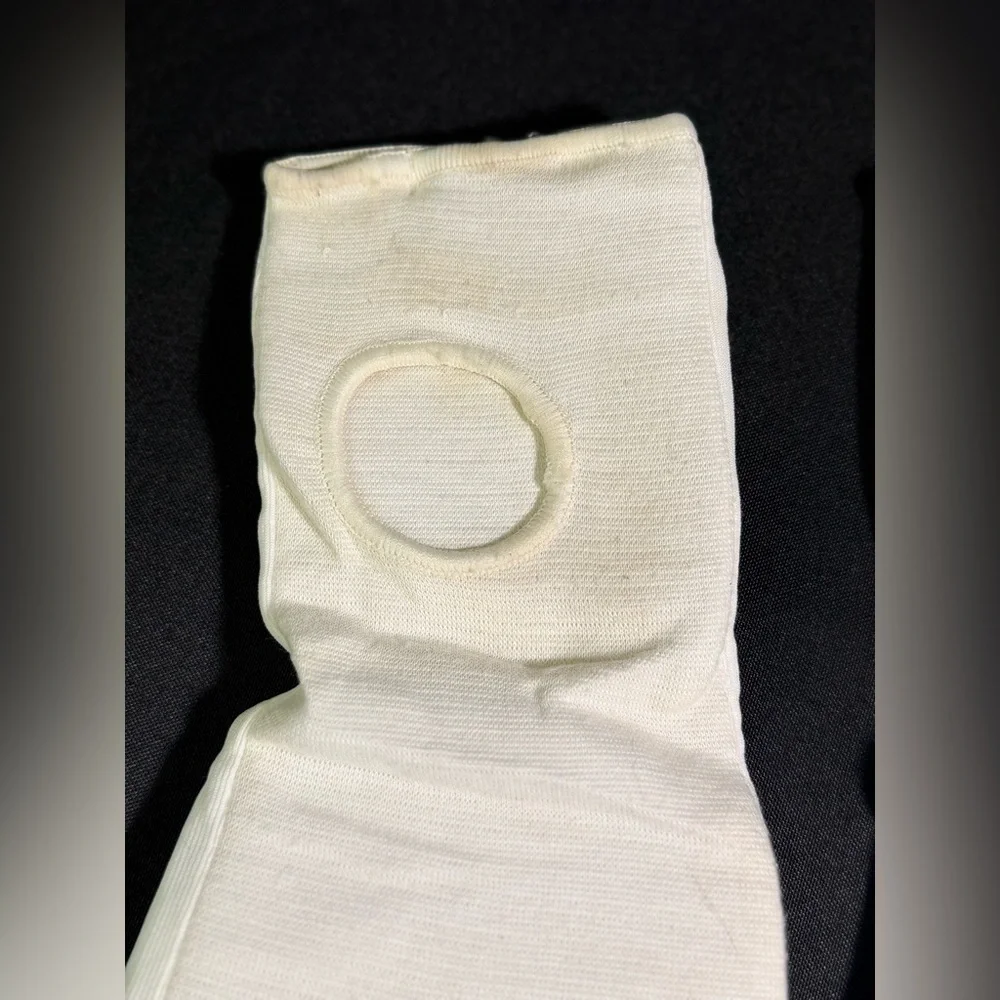 Century Arm and Shin Pads for Martial Arts. Kids Size. White. Slightly worn.